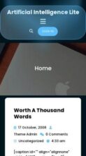 Artificial Intelligence Lite (screenshot mobile)