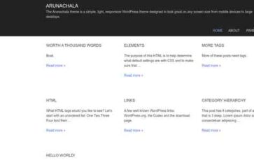 Arunachala (screenshot desktop)