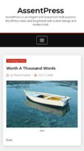 AssentPress (screenshot mobile)