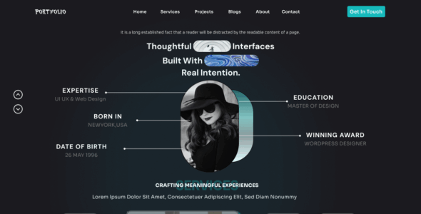 Aster Portfolio (WordPress)