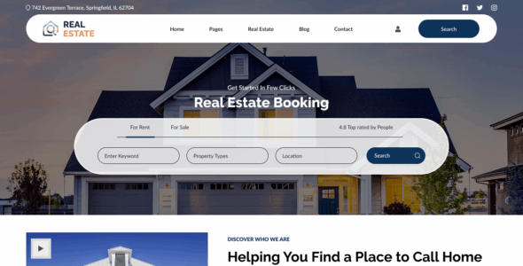 Aster Real Estate (WordPress)