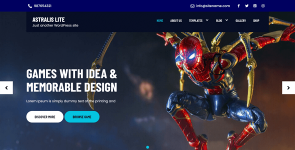 Astralis Lite (WordPress)