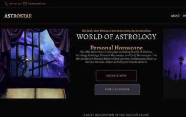 AstroStar (screenshot desktop)
