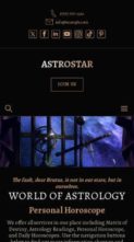 AstroStar (screenshot mobile)
