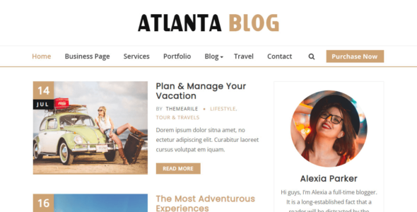 Atlanta Blog (WordPress)