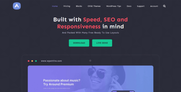Attire (WordPress)