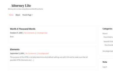 Attorney Lite (screenshot desktop)