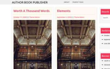 Author Book Publisher (screenshot desktop)