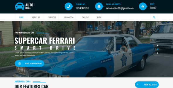 Auto Dealer Lite (WordPress)