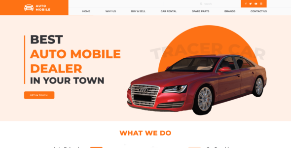 Automobile Car Services (WordPress)
