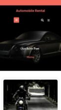 Screenshot Mobile Automobile Rental (screenshot mobile)