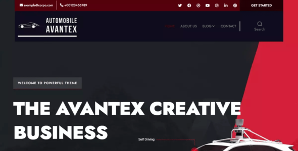 Avantex Automobile (WordPress)