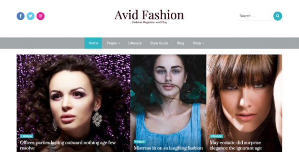 Avid Fashion (WordPress)