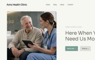 Avira Health Clinic (screenshot desktop)