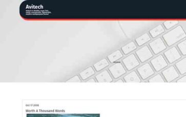 Avitech (screenshot desktop)