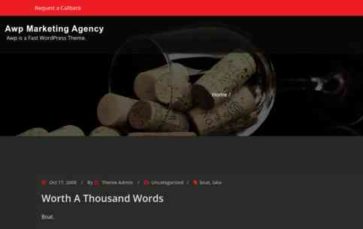 Awp Marketing Agency (screenshot desktop)