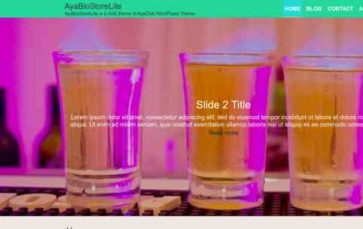 AyaBioStoreLite (screenshot desktop)