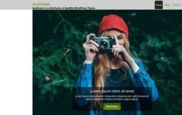 AyaGreen (screenshot desktop)