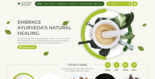 Ayurvedic Medicine (WordPress)
