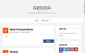 Azeria (screenshot desktop)