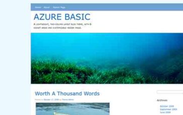 Azure Basic (screenshot desktop)