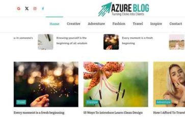 Azure Blog (screenshot desktop)