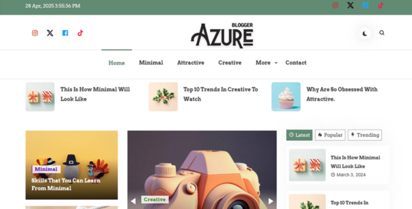 Azure Blogger (WordPress)