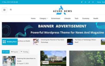 Screenshot Desktop Azure News (screenshot desktop)