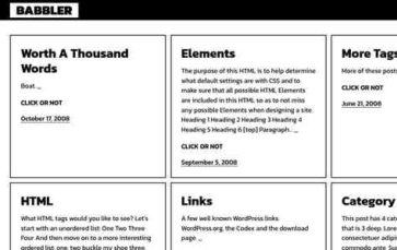 Babbler (screenshot desktop)