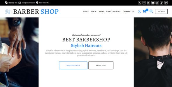 Barbershop (WordPress)