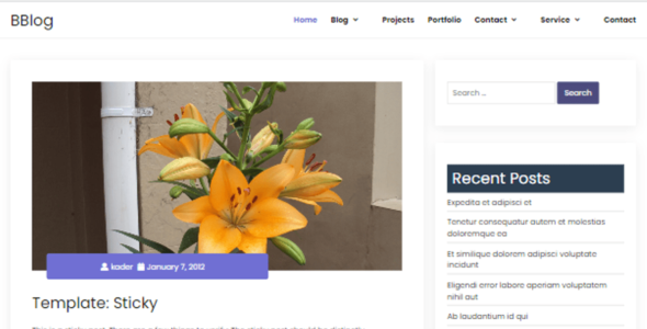BBlog (WordPress)