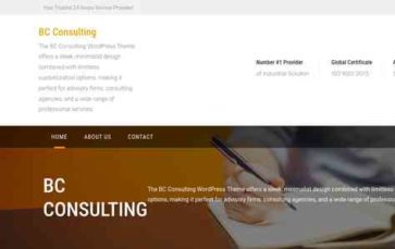 BC Consulting (screenshot desktop)
