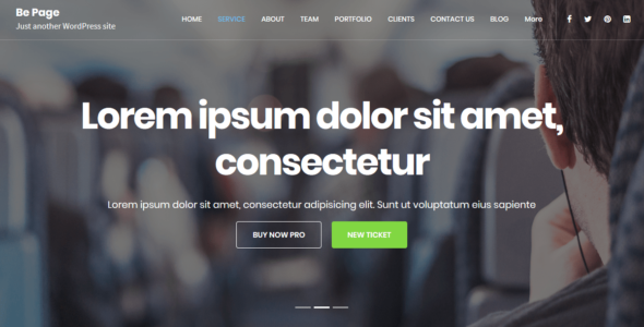 Be Page (WordPress)
