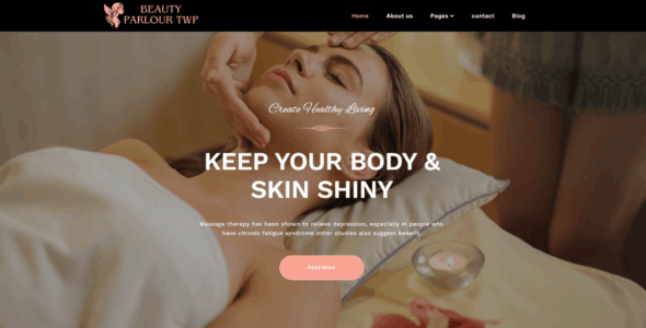 Beauty Parlour TWP (WordPress)