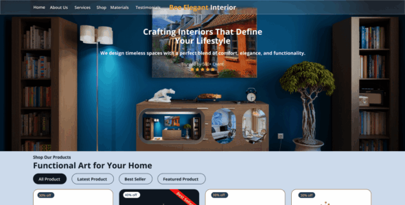 Bee Elegant Interior (WordPress)