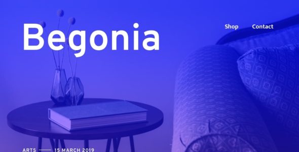 Begonia Lite (WordPress)
