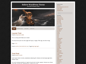 Believe (WordPress)