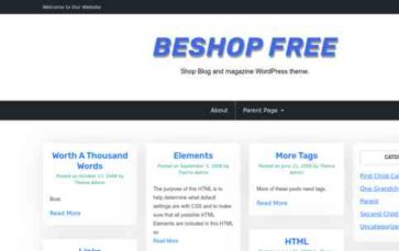 BeShop Free (screenshot desktop)