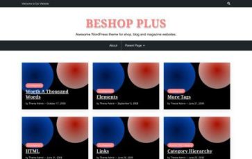 BeShop Plus (screenshot desktop)