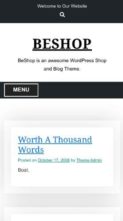 Beshop (WP Theme Space) (screenshot mobile)