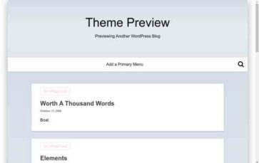 Best Blog (Imon Themes) - (screenshot desktop)