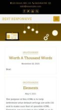 Best Responsive (screenshot mobile)