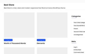 Best Store (screenshot desktop)