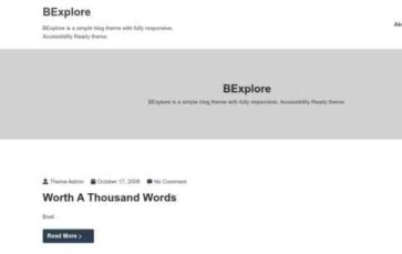BExplore (screenshot desktop)