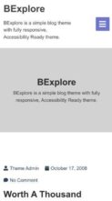 BExplore (screenshot mobile)