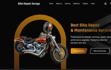 Bike Repair Garage (screenshot desktop)