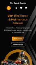 Bike Repair Garage (screenshot mobile)
