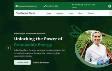 Bio Green Farm (screenshot desktop)