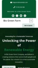 Bio Green Farm (screenshot mobile)