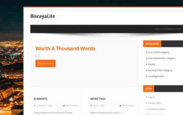 BiscayaLite (screenshot desktop)